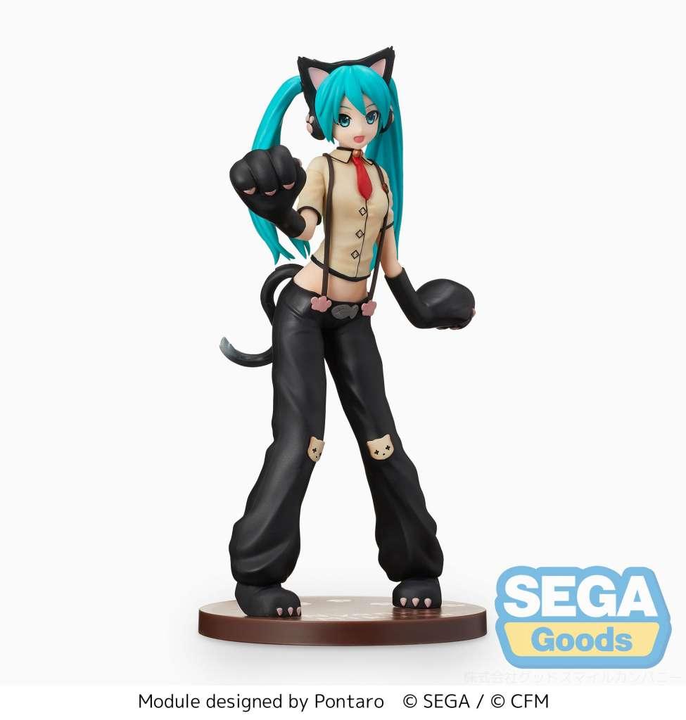 HATSUNE MIKU - Hatsune Miku Kitty - Statuette Arcade 23cm - 3