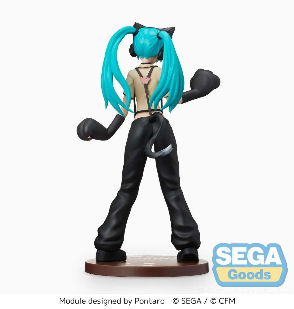 HATSUNE MIKU - Hatsune Miku Kitty - Statuette Arcade 23cm - 4