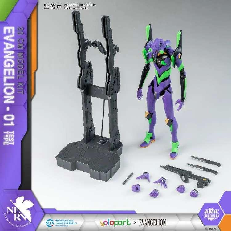 EVANGELION - Eva-01 Amk - Model Kit 20cm - 6