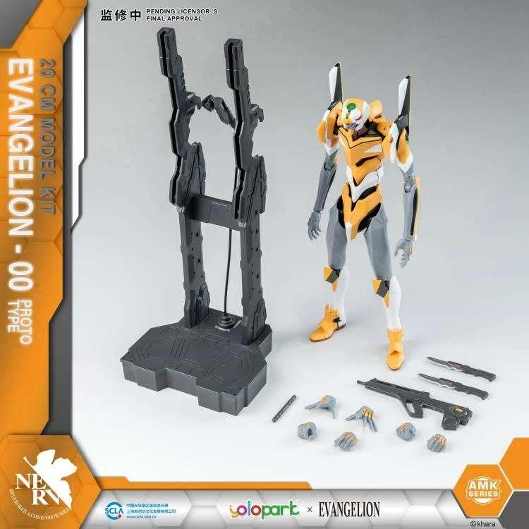 EVANGELION - Eva-00 Amk - Model Kit 20cm - 6