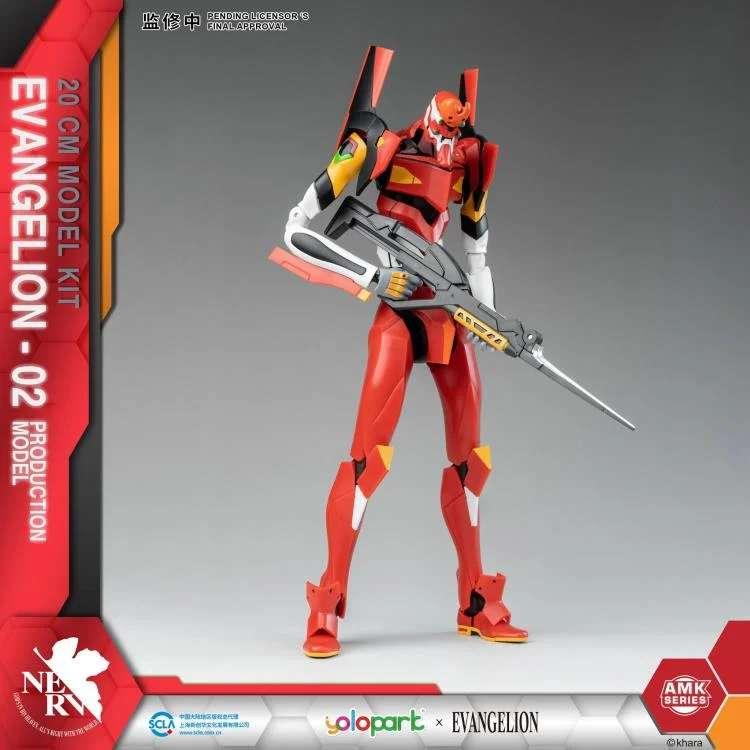 EVANGELION - Eva-02 Amk - Model Kit 20cm - 2
