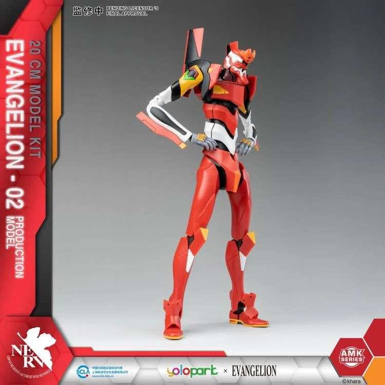 EVANGELION - Eva-02 Amk - Model Kit 20cm - 3