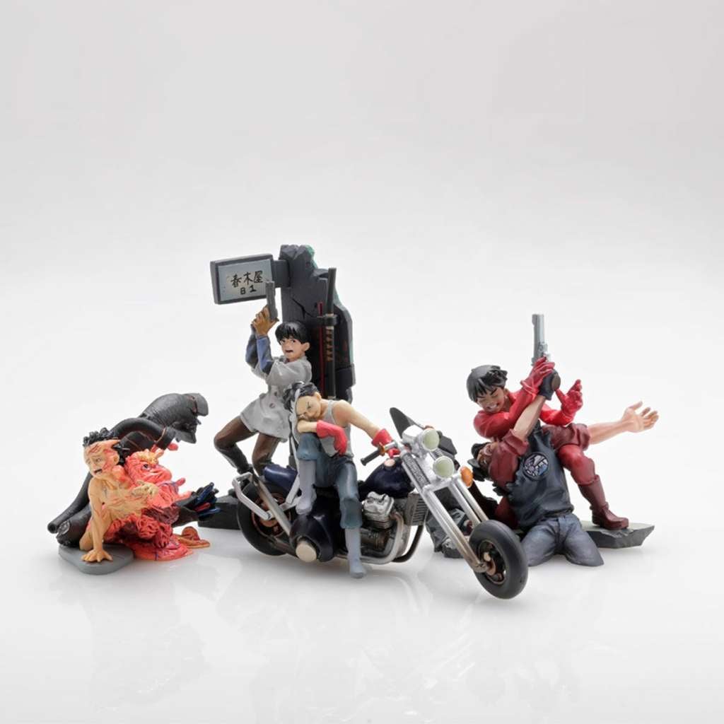 AKIRA - Miniq Part. 2 - Display Tetsuo Box (6 Figurines)