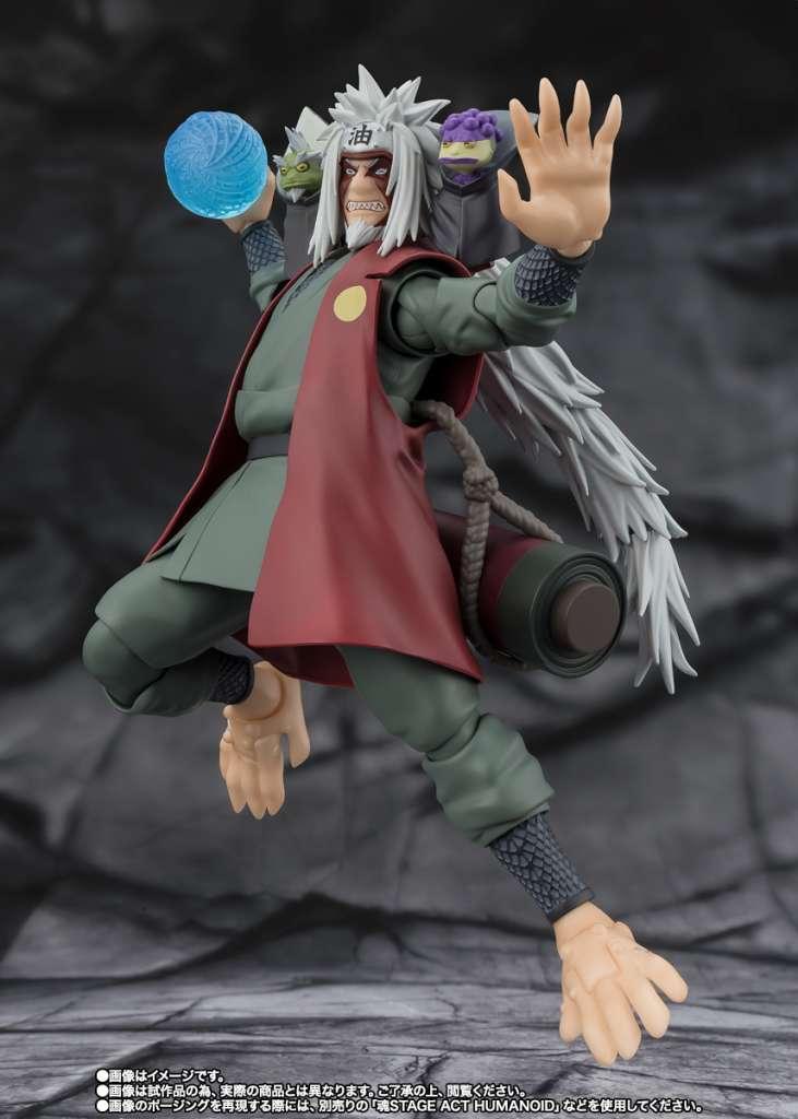 NARUTO - Jiraiya Hidden Leaf Heroic Sage Mode -Fig. S.H. Figuarts 17cm - 3