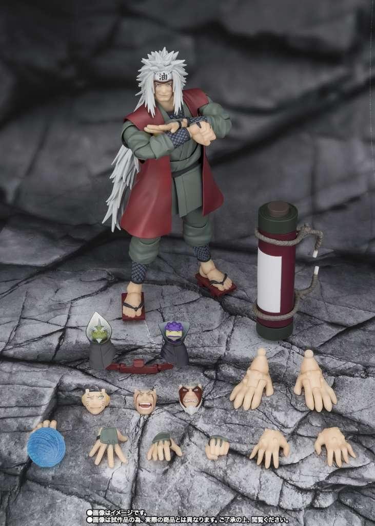 NARUTO - Jiraiya Hidden Leaf Heroic Sage Mode -Fig. S.H. Figuarts 17cm - 6