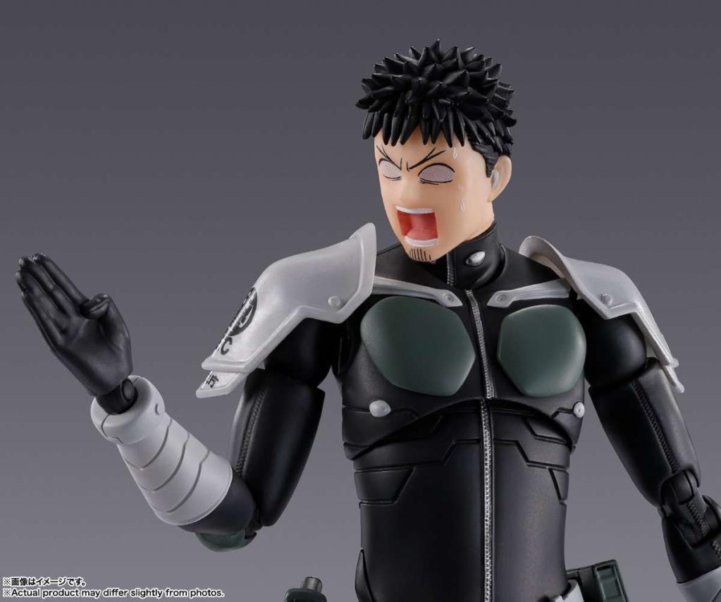 S.H.Figuarts Kaiju No. 8 - Kafka Hibino – Action Figure 16 Cm – Accessori Inclusi: Pistola, Fondina, Mani E Volti Intercambiabili