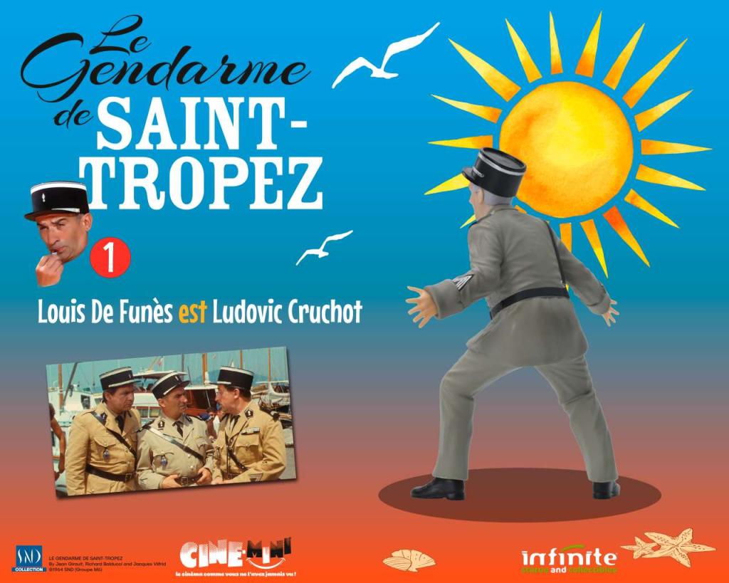 THE TROOPS OF ST. TROPEZ - Ludovic Cruchot - Figure 10cm - 2