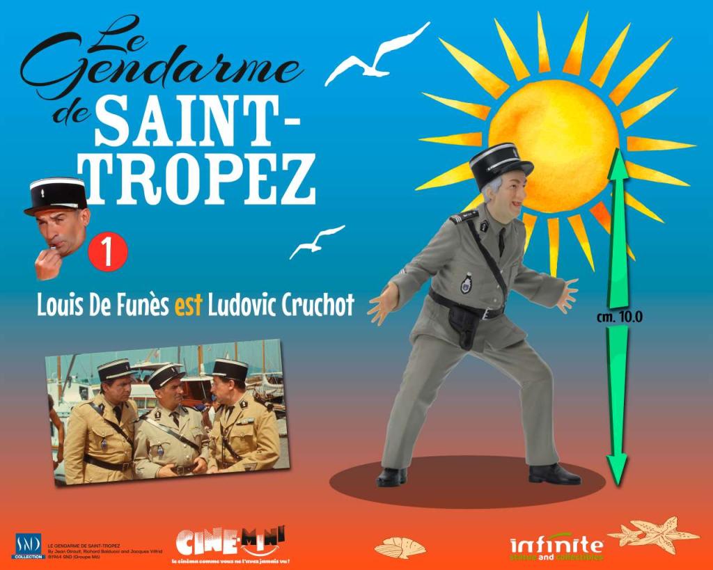 THE TROOPS OF ST. TROPEZ - Ludovic Cruchot - Figure 10cm - 3