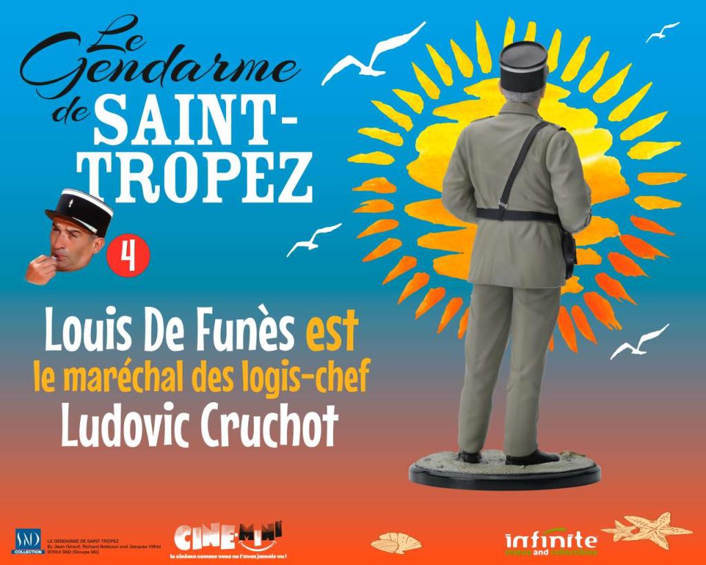 THE TROOPS OF ST. TROPEZ - Ludovic Cruchot - Figure 16cm - 2