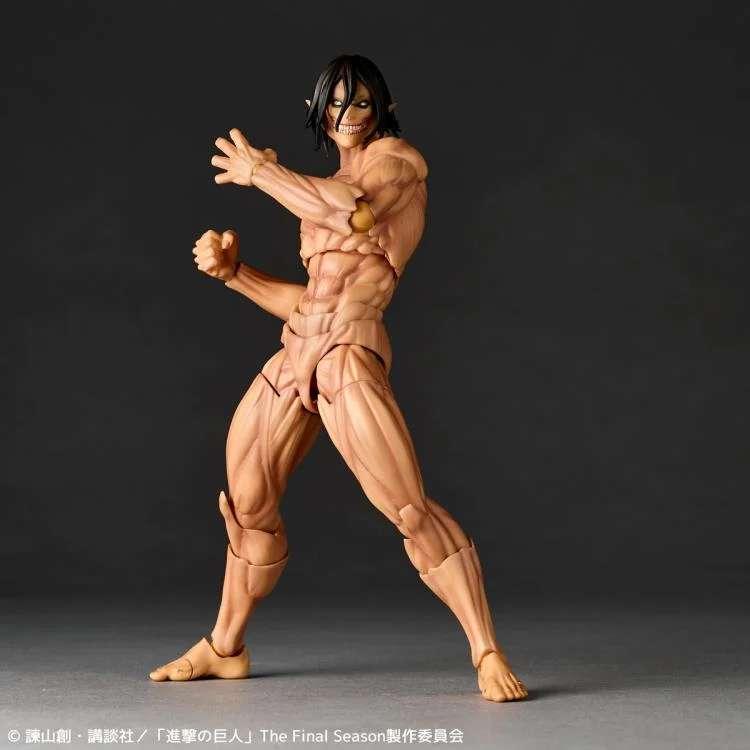 ATTACK ON TITAN - Attack Titan - Figurine Revoltech A.Y. 17cm - 3