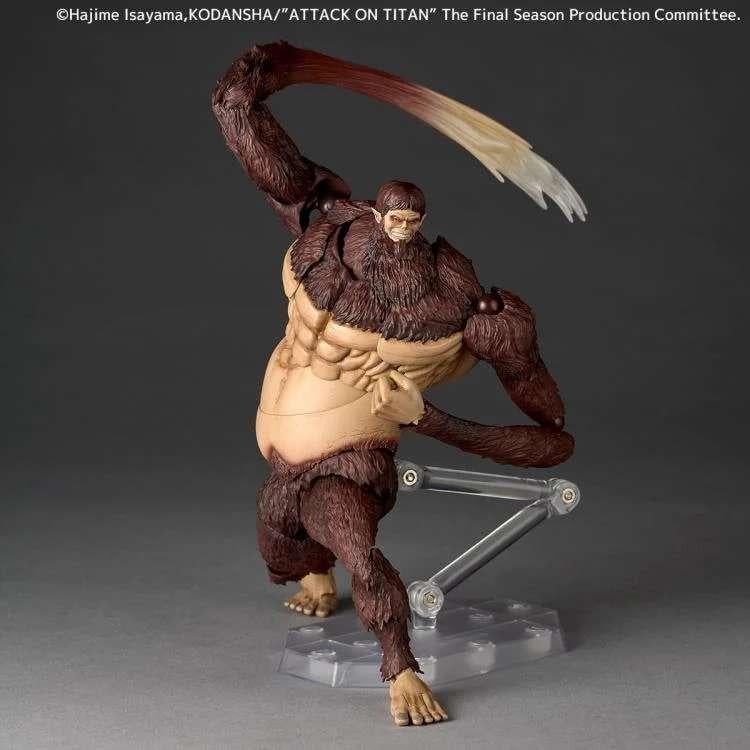 ATTACK ON TITAN - Beast Titan - Figurine Revoltech A.Y. 17.5cm - 3