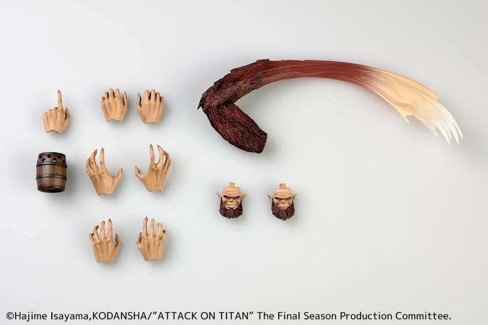 ATTACK ON TITAN - Beast Titan - Figurine Revoltech A.Y. 17.5cm - 6