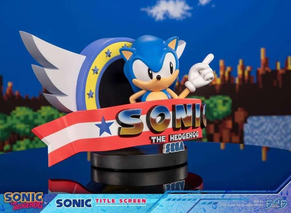 SONIC - Title Screen - Statuette 21cm - 6