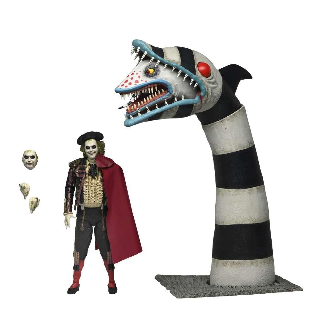 BEETLEJUICE 2 -Matador Beetlejuice & Sandworm -Ultimate Fig. 17 & 48cm - 6