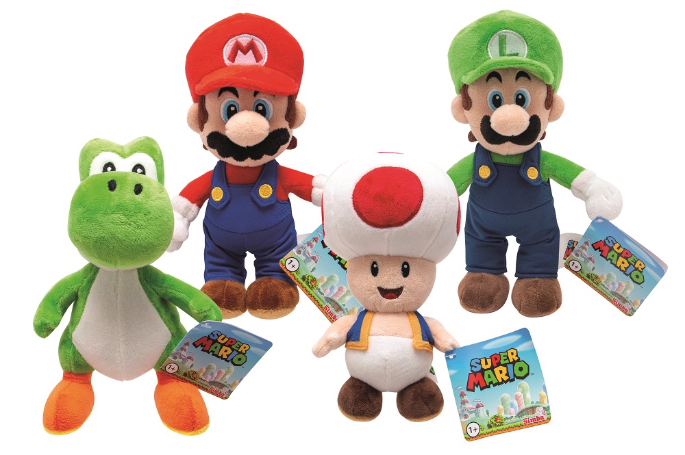 SUPER MARIO - Set of 12 Plush '4 Models' - 20cm : ShopForGeek.com ...