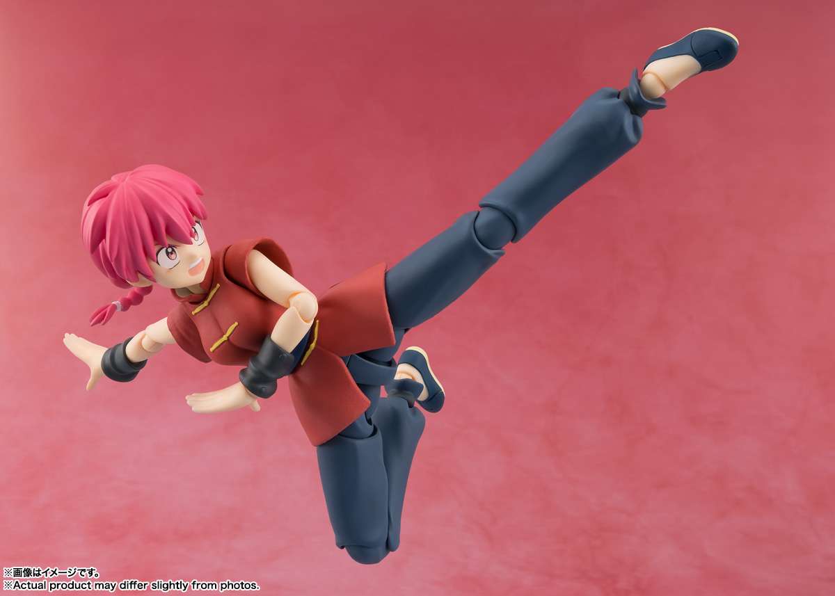 RANMA 1/2 - Ranma (Fille) - Figurine S.H. Figuarts 12cm