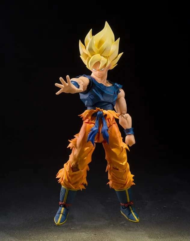DRAGON BALL Z - Goku "Fighter Rage" - Figurine S.H. Figuarts 14.5cm