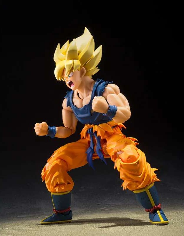 DRAGON BALL Z - Goku "Fighter Rage" - Figurine S.H. Figuarts 14.5cm