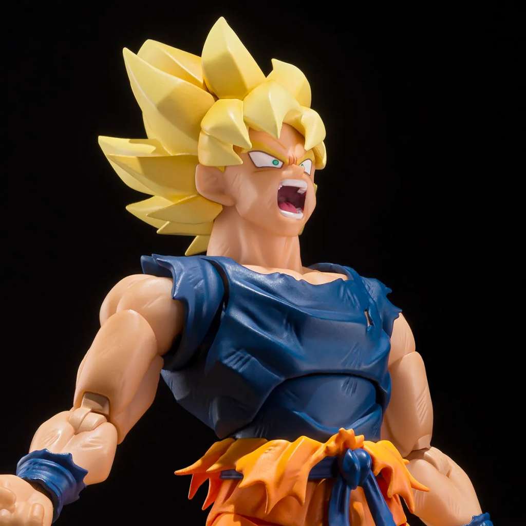 DRAGON BALL Z - Goku "Fighter Rage" - Figurine S.H. Figuarts 14.5cm