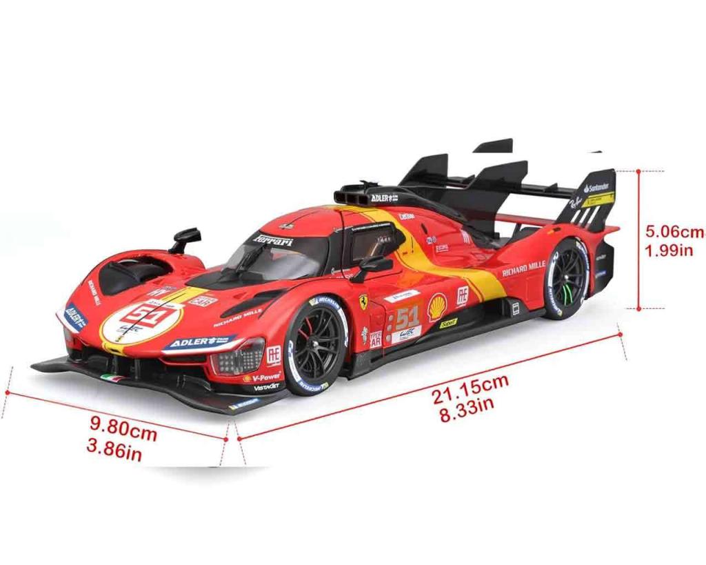FERRARI - 499p Lmh (2023 24h Le Mans Champion) - Model Kit 1/24 - 2