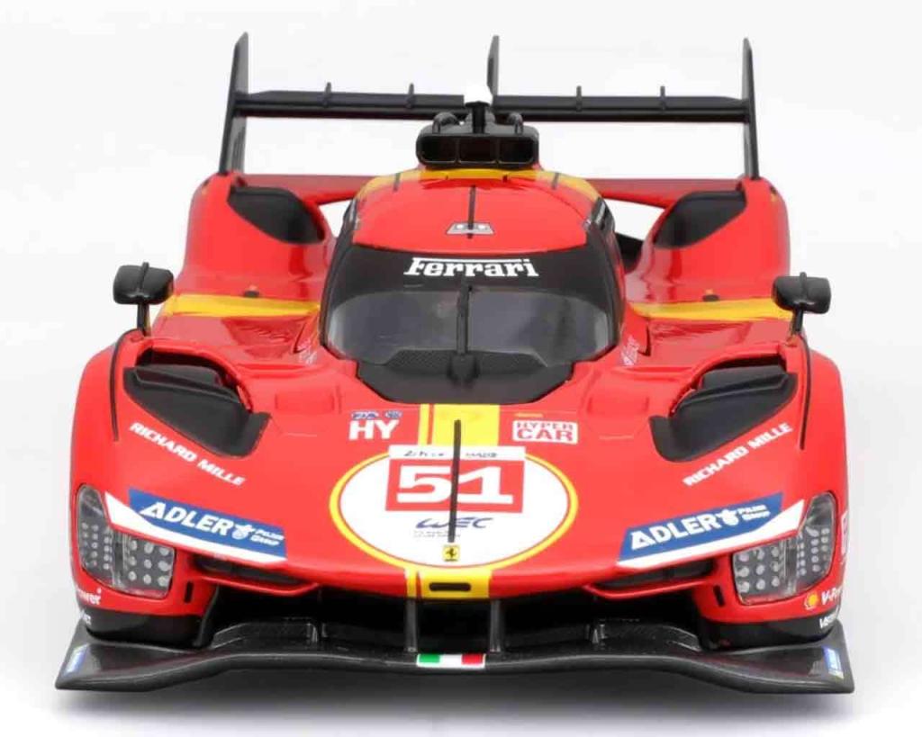 FERRARI - 499p Lmh (2023 24h Le Mans Champion) - Model Kit 1/24 - 4
