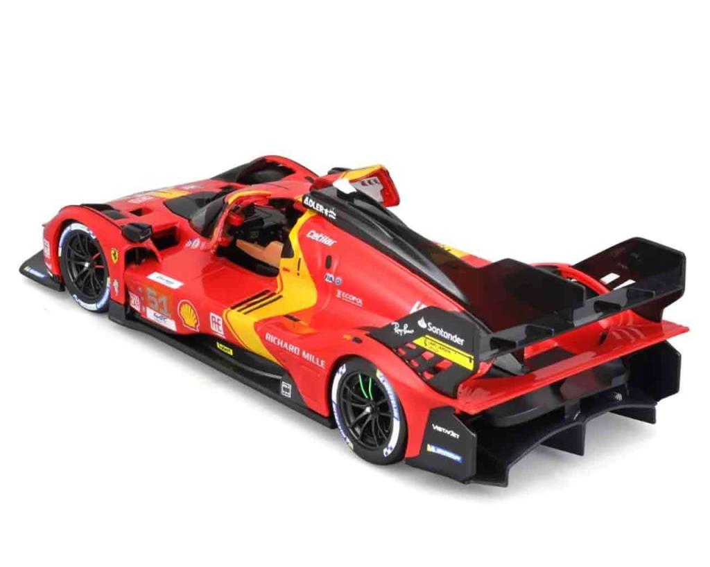 FERRARI - 499p Lmh (2023 24h Le Mans Champion) - Model Kit 1/24 - 5