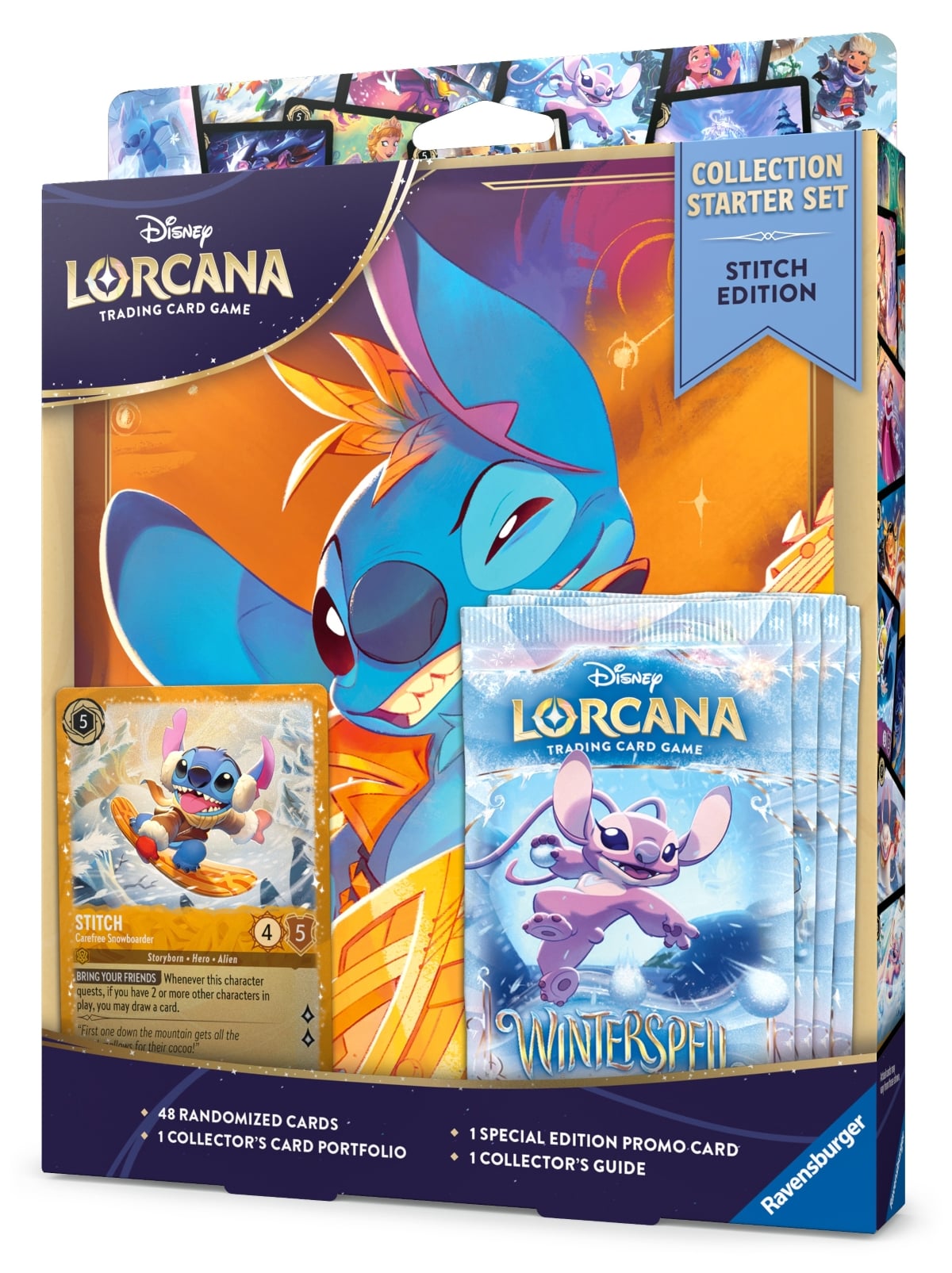 DISNEY - Lorcana -Trading Cards Collec. Starter Set Edition Stitch -EN