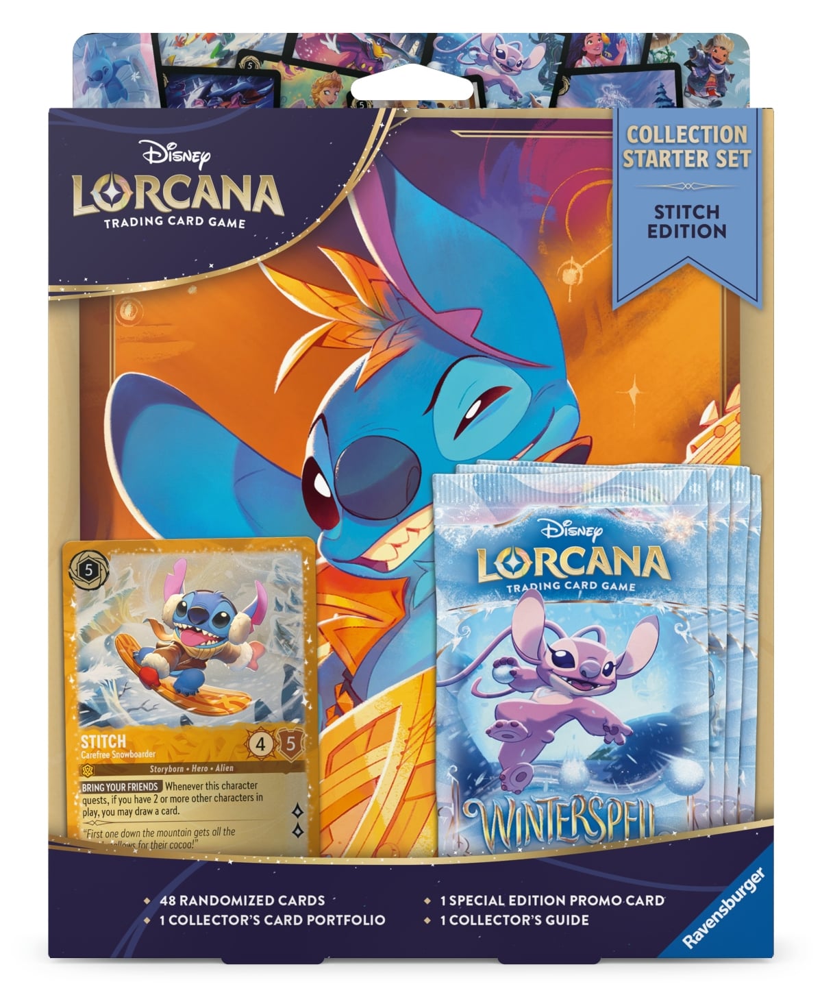 DISNEY - Lorcana -Trading Cards Collec. Starter Set Edition Stitch -EN