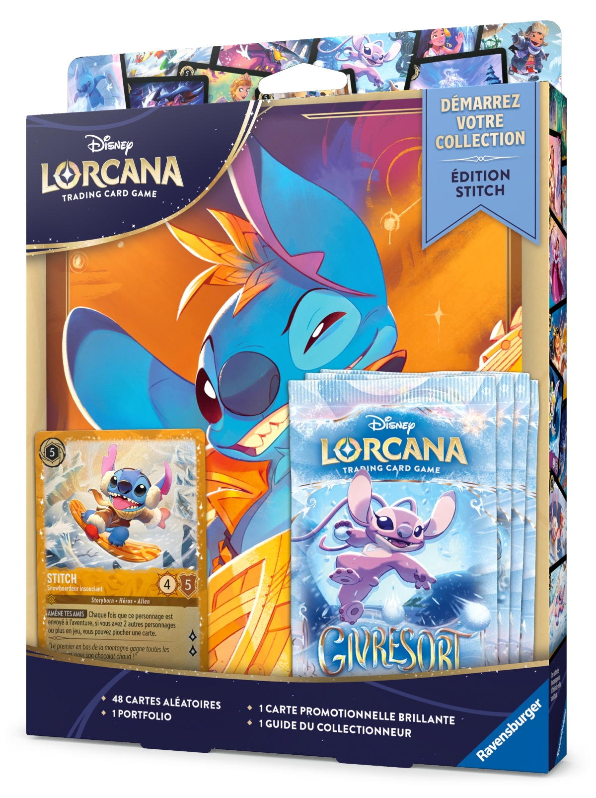 DISNEY - Lorcana -Trading Cards Collec. Starter Set Stitch Edition -FR