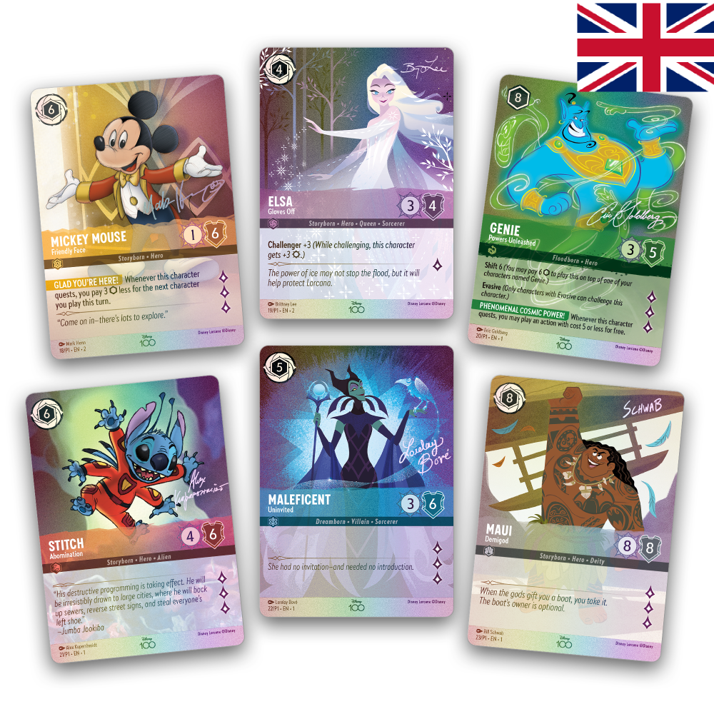 DISNEY - Lorcana - Trading Cards Mass Gift Box Chapitre 2 - UK - 3