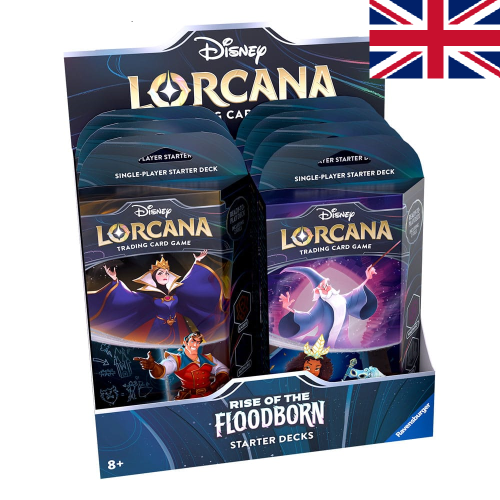 DISNEY Lorcana Trading Cards Boite de 24 Boosters Chapitre 1 FR Jeu de