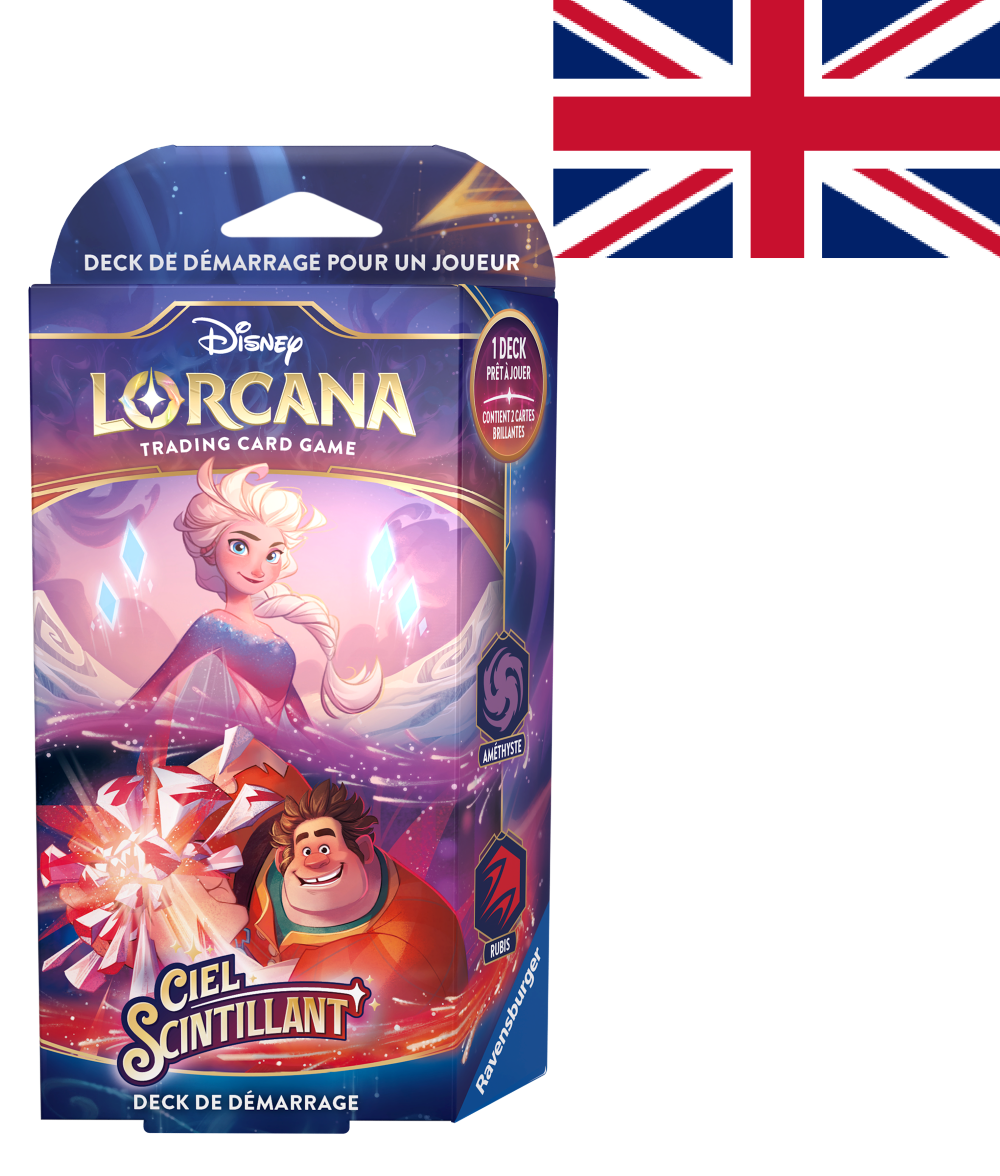 DISNEY - Lorcana - Trading Cards Starters Ralph & Elsa Chapter 5 - UK ...