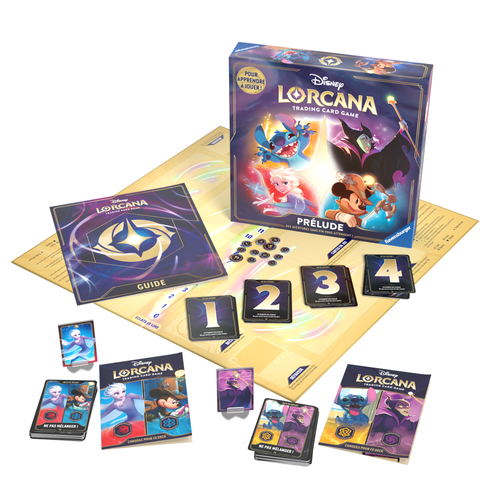 DISNEY - Lorcana - Trading Cards - Mass Prélude - FR