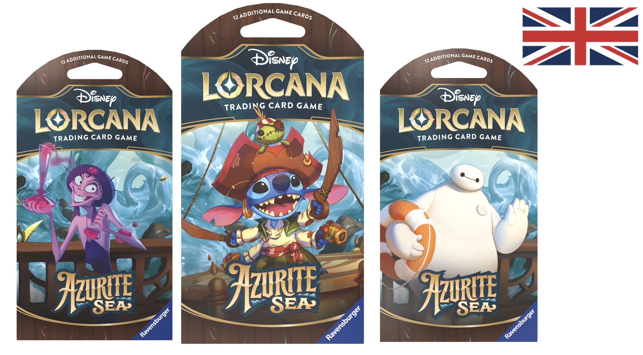 DISNEY - Lorcana - Trading Cards Booster Sleeved Chapitre 6 - EN