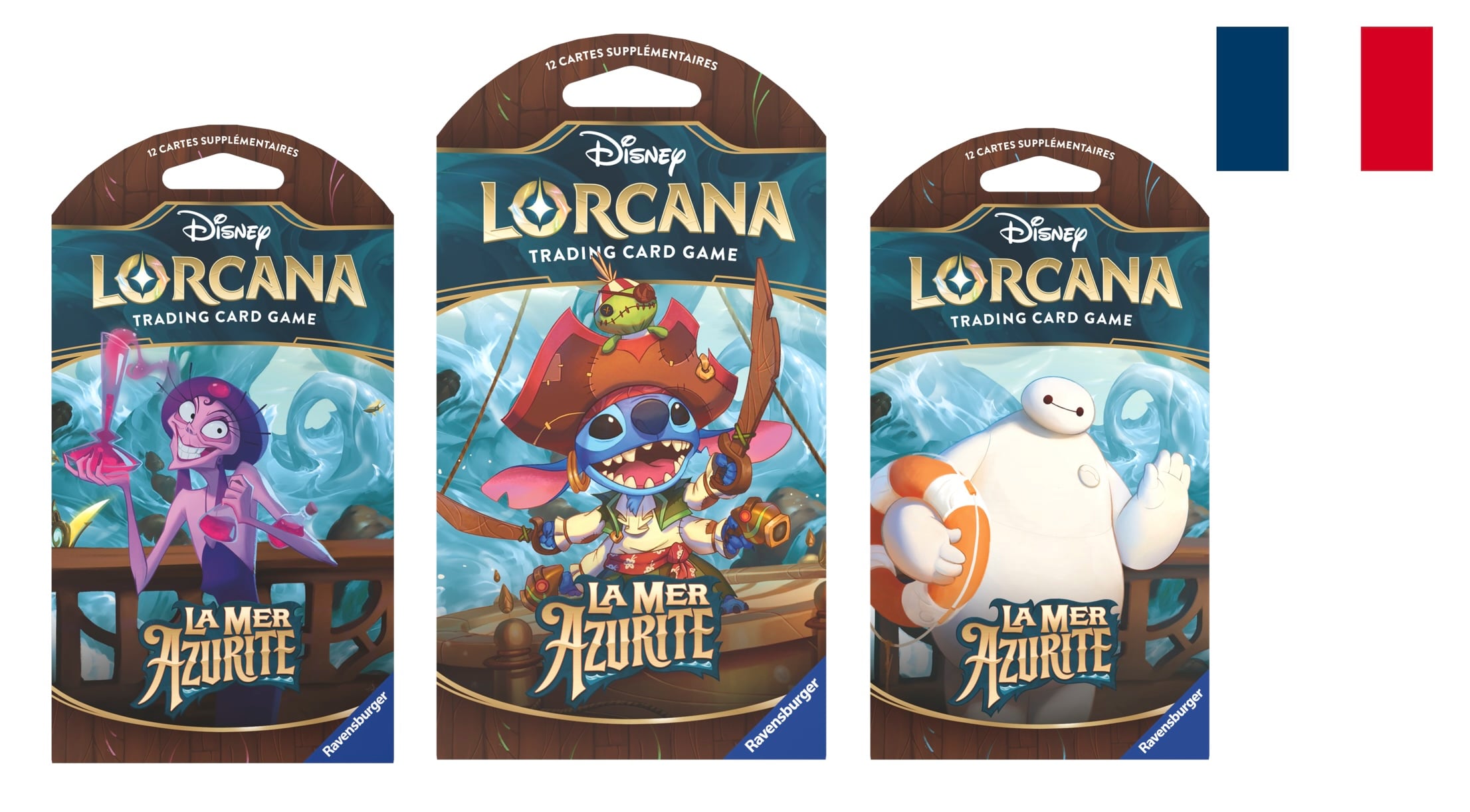 DISNEY - Lorcana - Trading Cards Booster Sleeved Chapitre 6 - FR