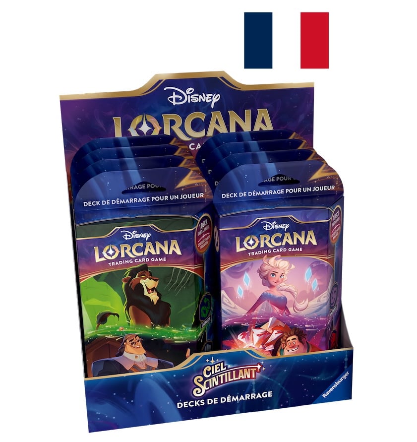 DISNEY - Lorcana - Trading Cards Boite de 8 Starters Chapitre 5 - FR