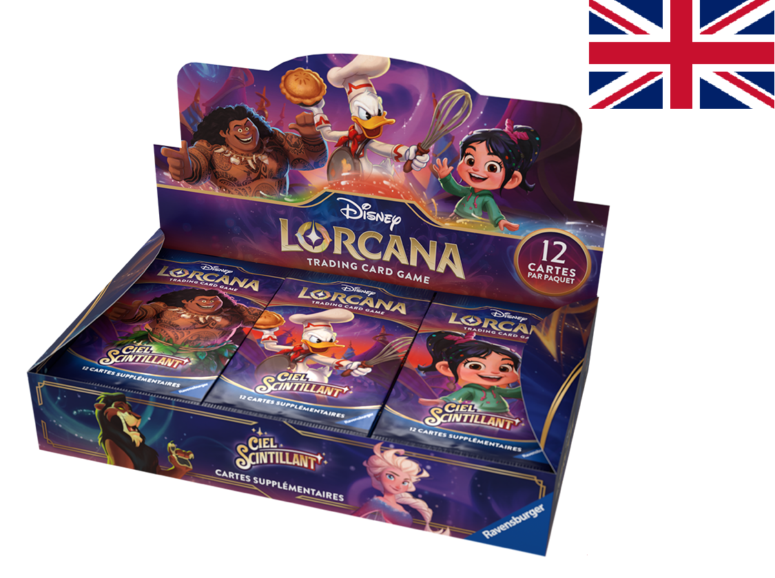 DISNEY - Lorcana - Trading Cards Boite de 24 Boosters Chapitre 5 - UK