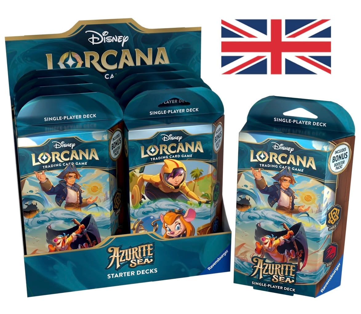 DISNEY - Lorcana - Trading Cards Boite de 8 Starters Chapitre 6 - EN