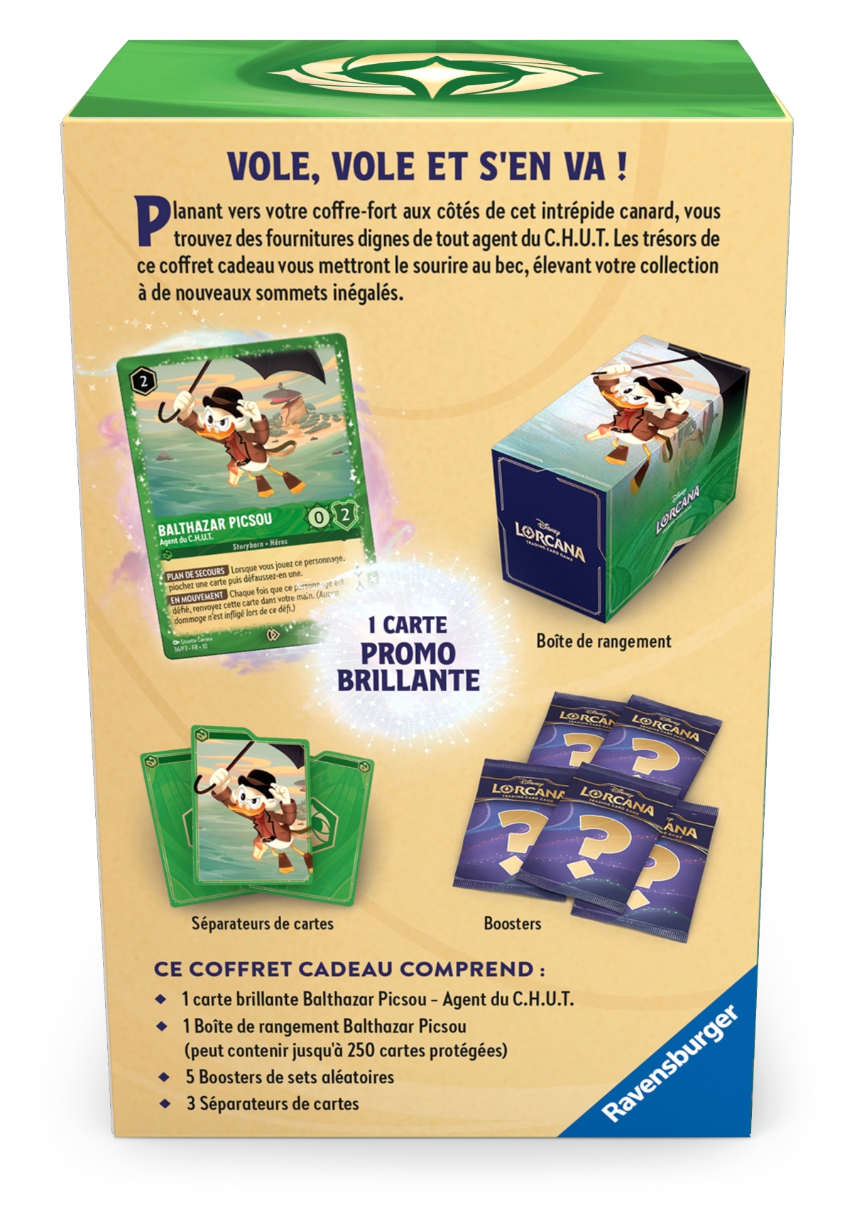 DISNEY - Lorcana - Trading Cards Coffret Cadeau Picsou - FR