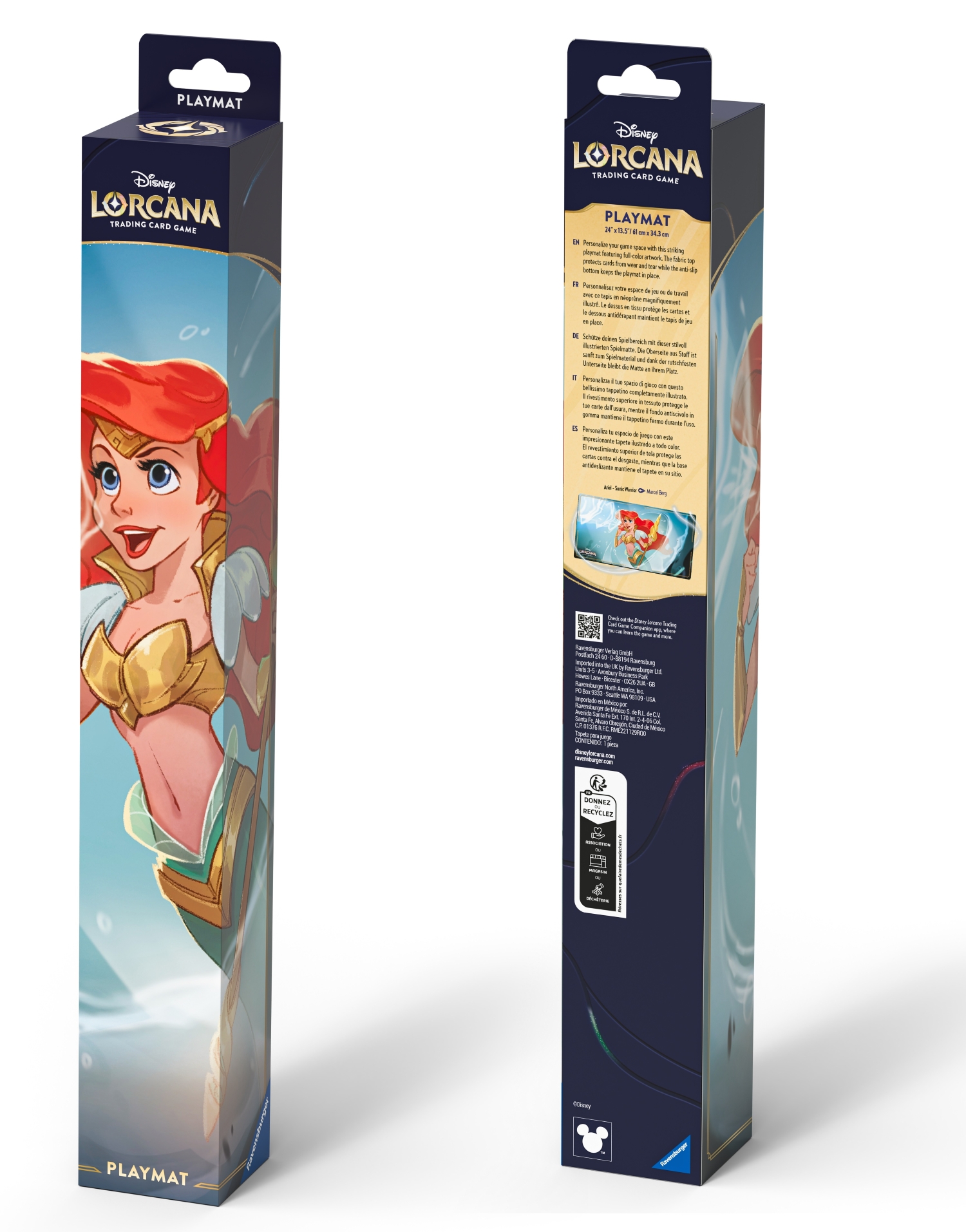 DISNEY - Lorcana - Tapis à Jouer - Ariel - Chapitre 11