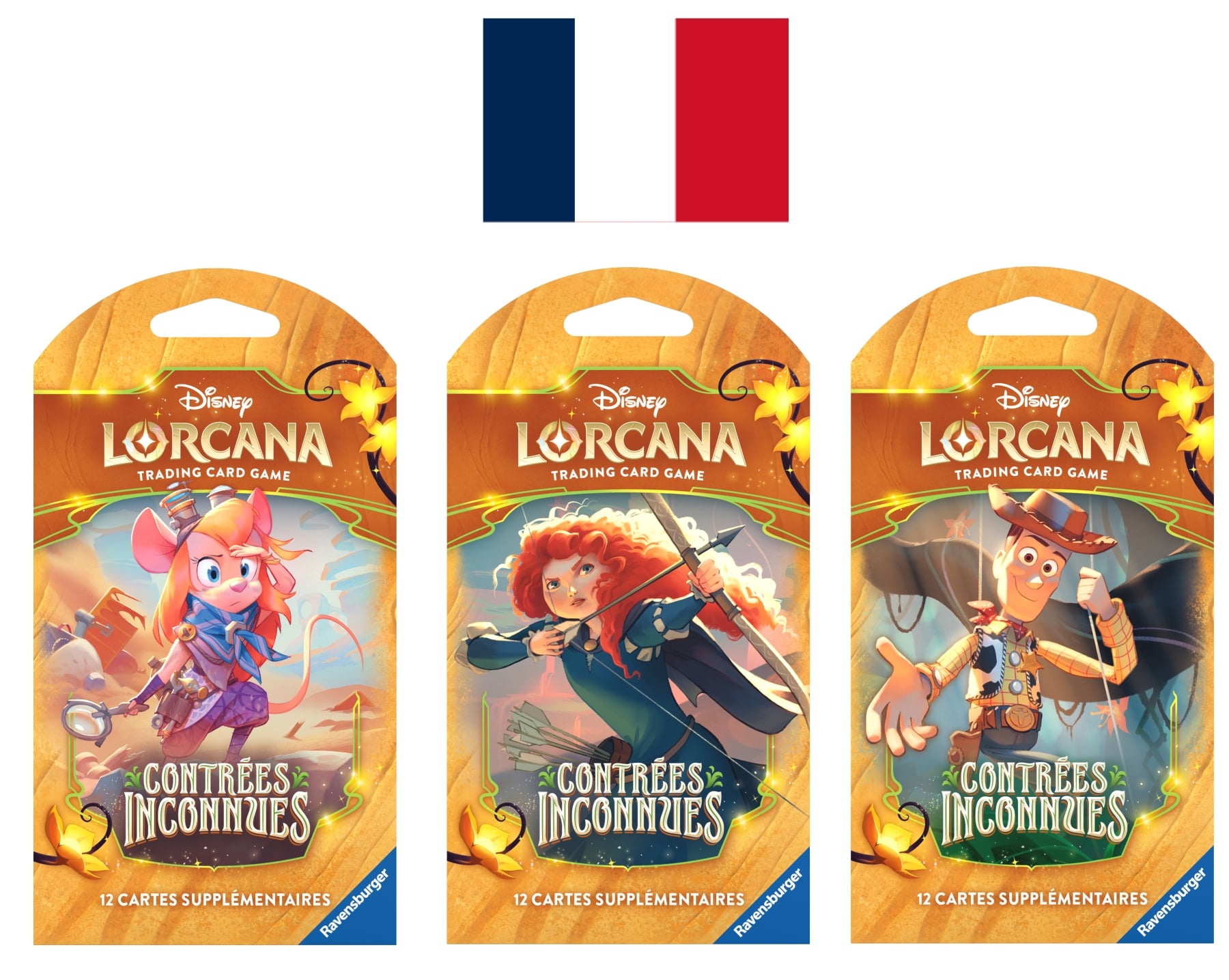DISNEY - Lorcana - Trading Cards Booster Sleeved Chapitre 12 - FR