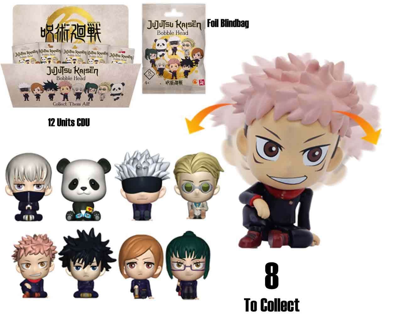 JUJUTSU KAISEN - Bobble Hero - Assortiment 12 Figurines 6cm