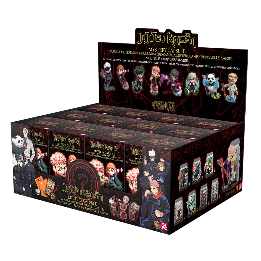JUJUTSU KAISEN - Mystery Capsules - Assortiment 12 Figurines 9.5cm