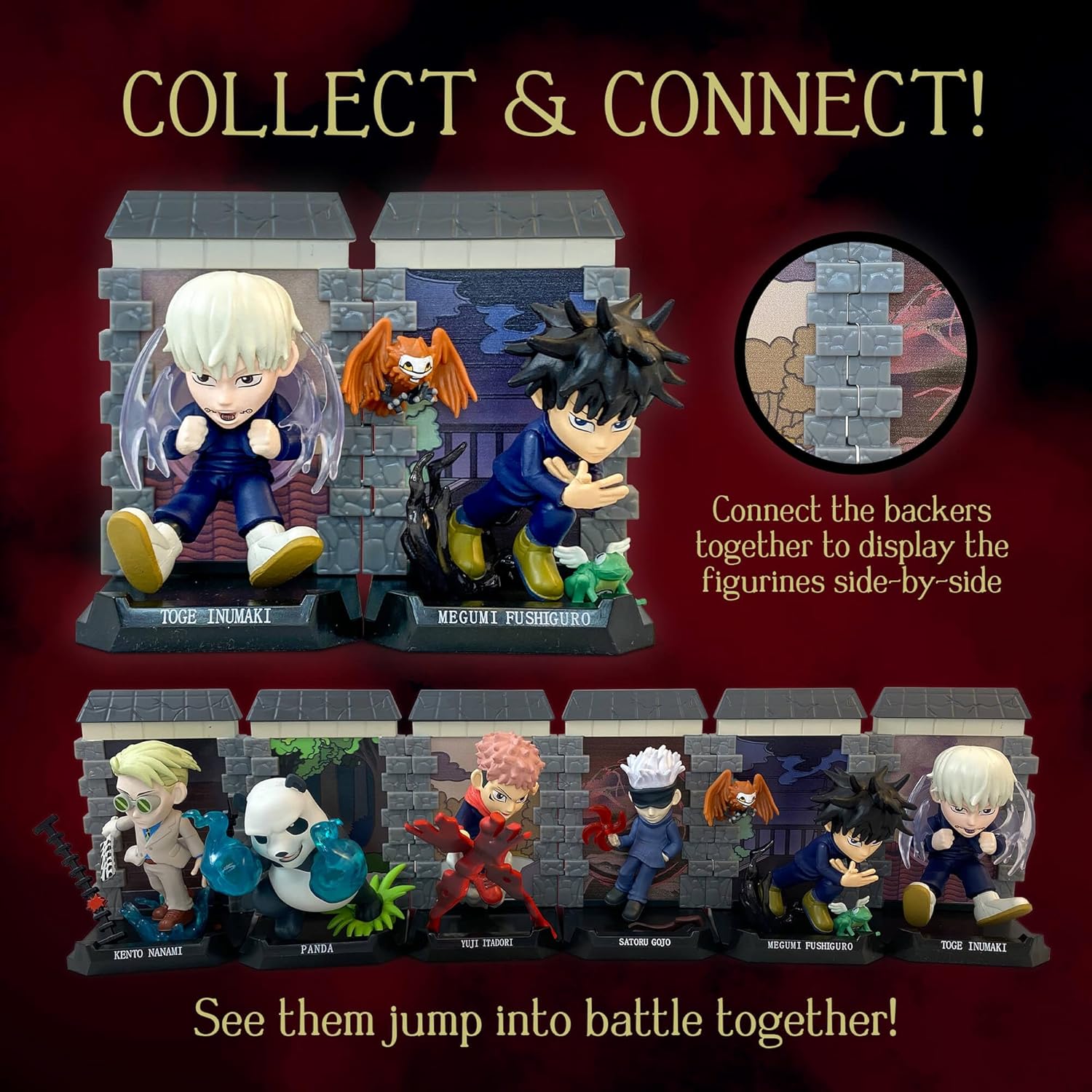 JUJUTSU KAISEN - Mystery Capsules - Assortiment 12 Figurines 9.5cm