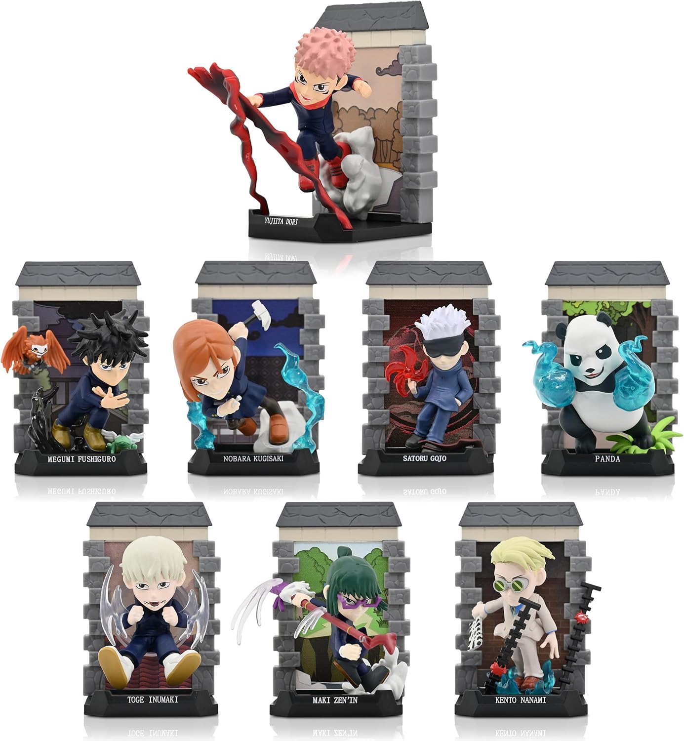 JUJUTSU KAISEN - Mystery Capsules - Assortiment 12 Figurines 9.5cm