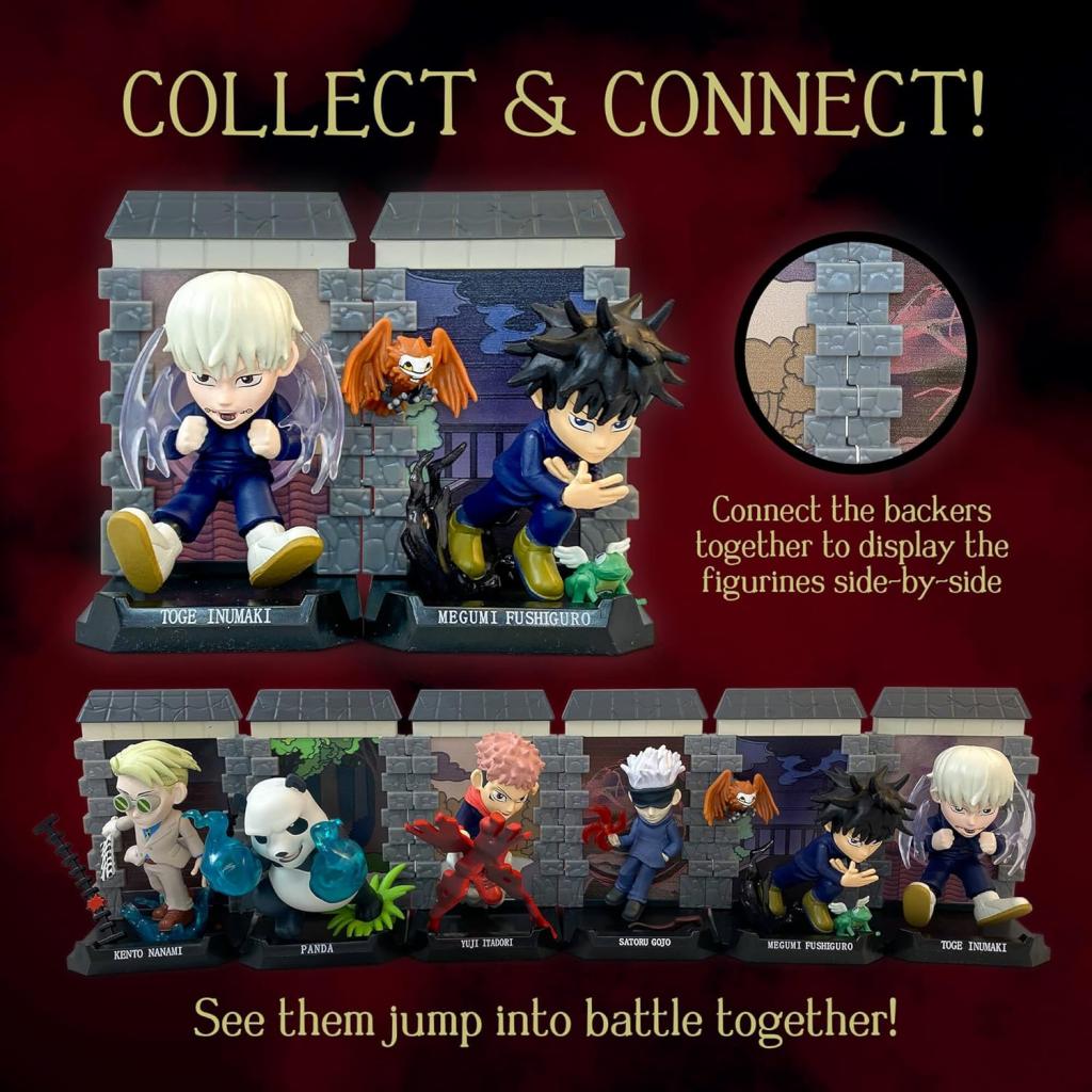 JUJUTSU KAISEN - Mystery Capsules - Assortiment 12 Figurines 9.5cm - 4