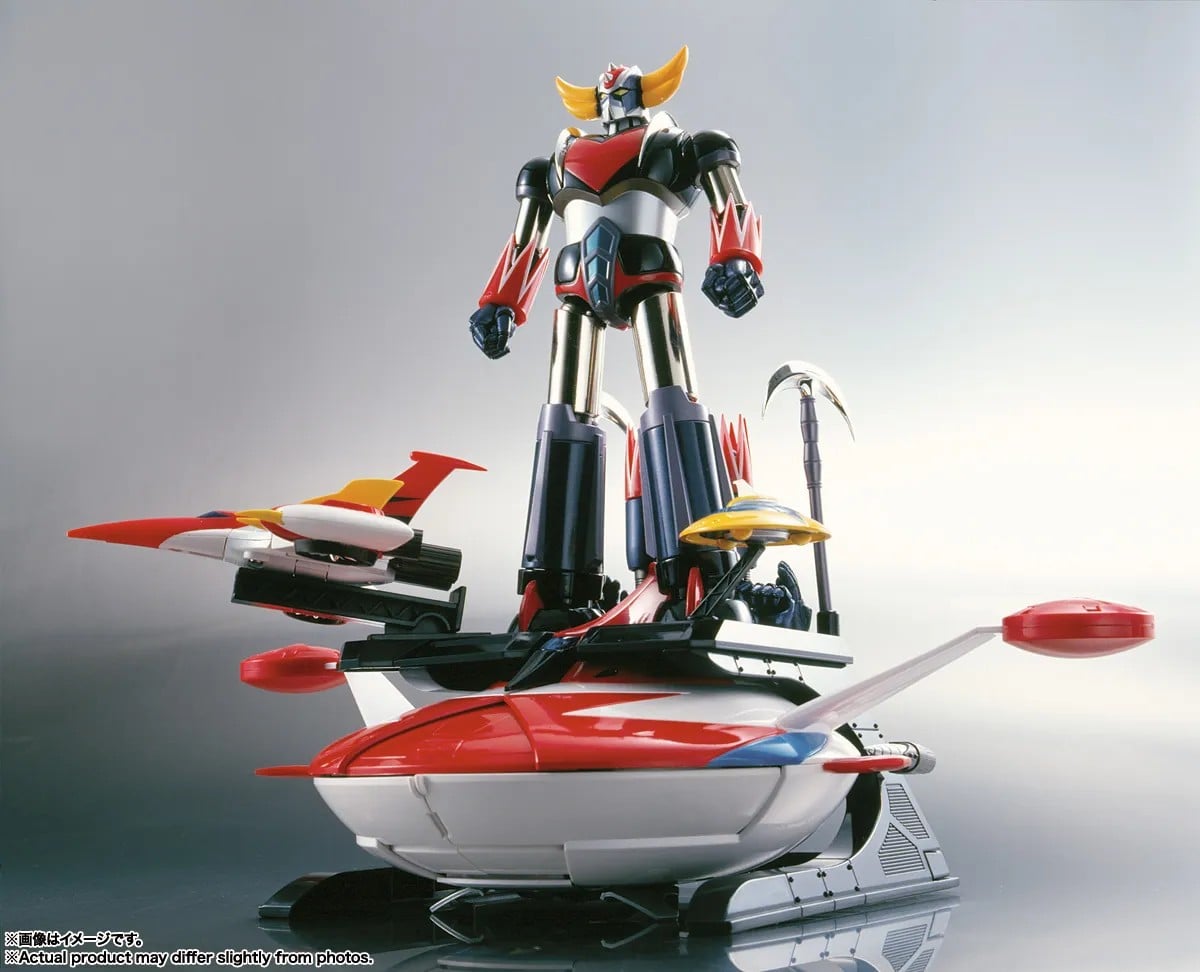GOLDORAK - GX-04s "50ème Anniversaire" -Figurine Soul of Chogokin 18cm