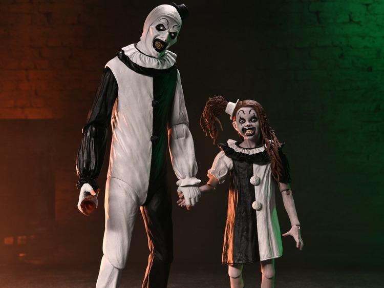 TERRIFIER 2 - Art the Clown & Little Pale Girl - Ultimate Figure 17cm - 2