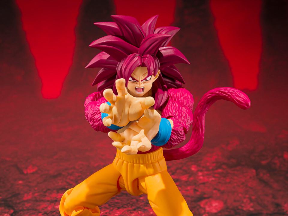 DRAGON BALL DAIMA - Goku Super Saiyan 4 -Figurine S.H. Figuarts 14.5cm