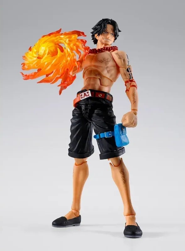 ONE PIECE - Portgas D. Ace "Marineford" - Figurine S.H. Figuarts 15cm
